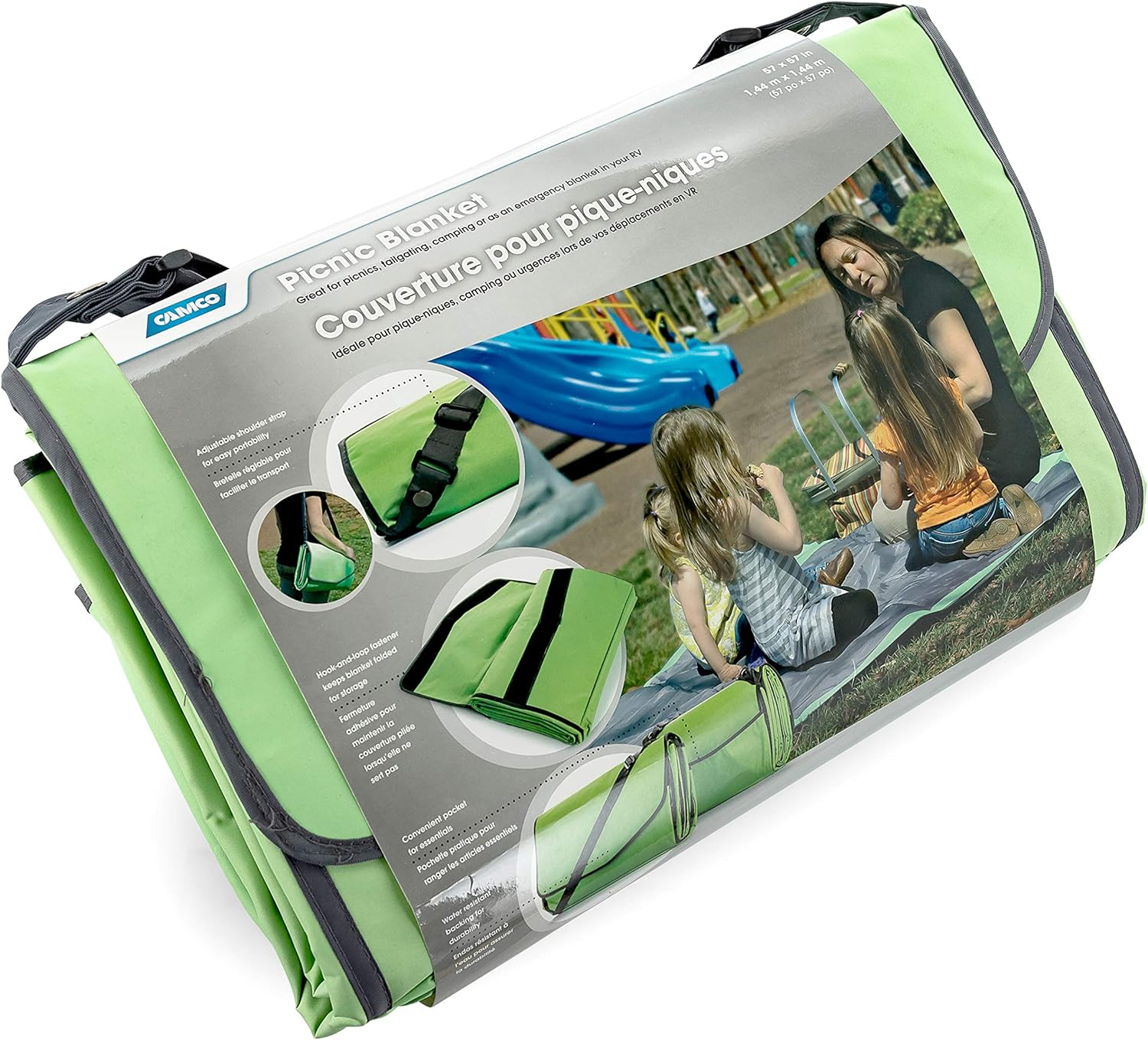 Couverture De Camping Odoland – Imperméable, Polaire Douce, Pliable Et Super Portable Pour Toutes Tes Sorties !