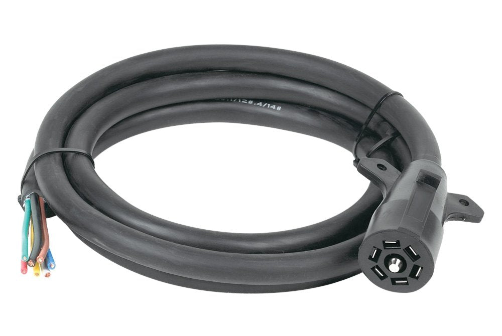 Hopkins Towing 20246 8' 7 Blade Connector w Jacketed Cable