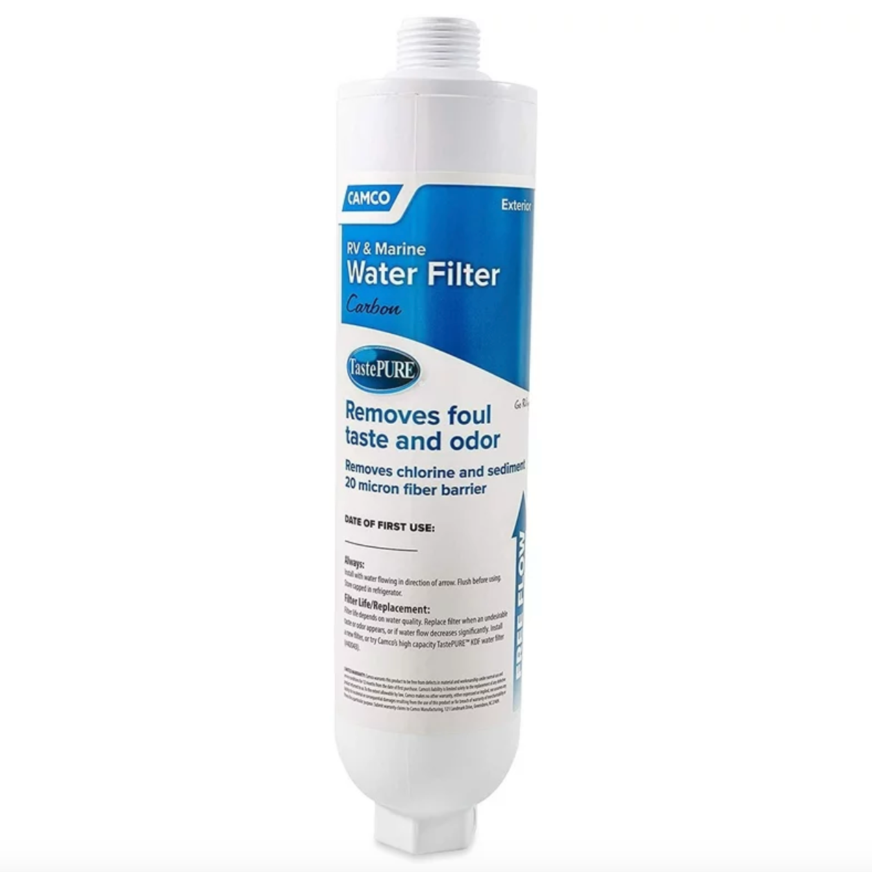 Camco-Taste PURE RV & Marine Water Filter - Filter