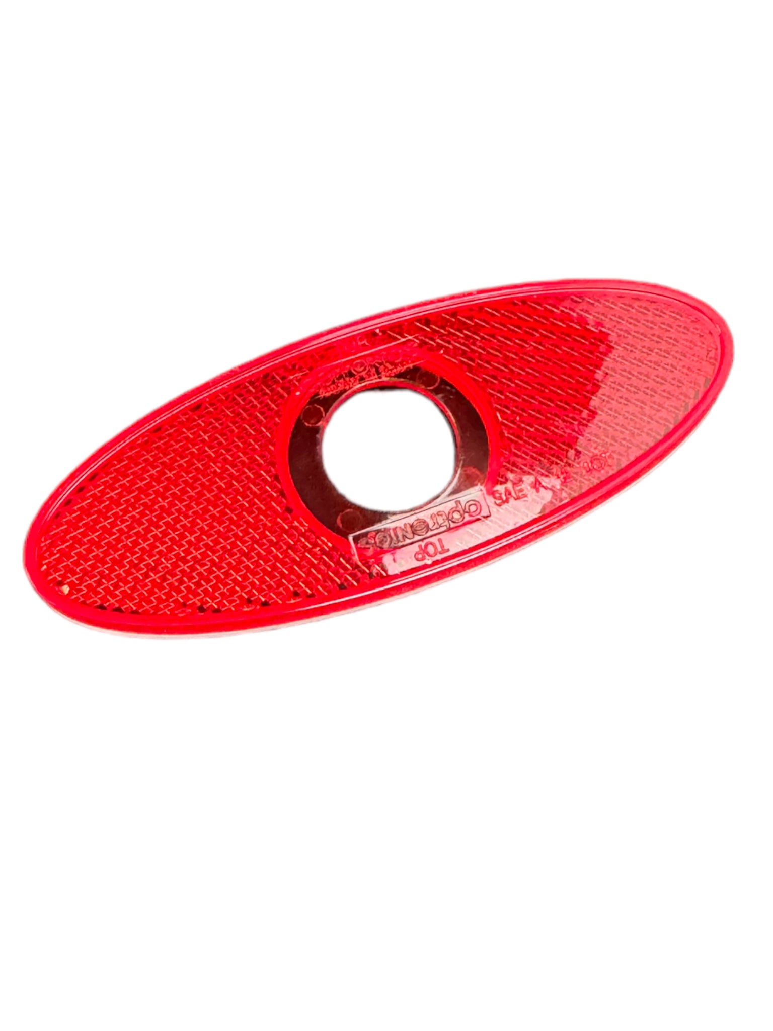 REFLECTOR RED OVAL