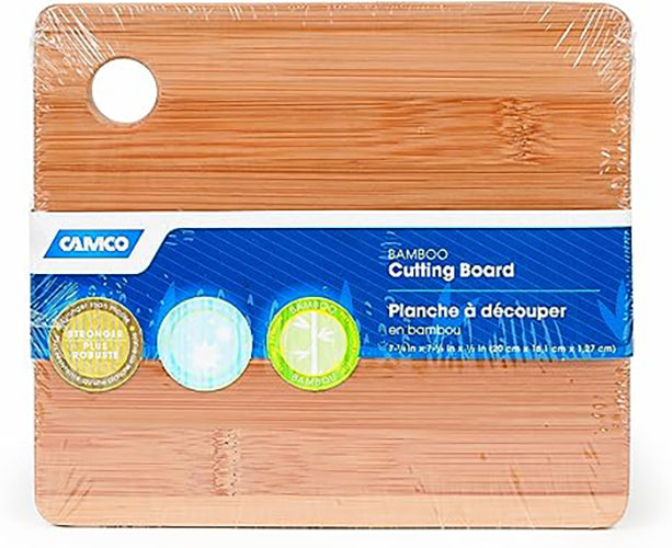 Camco 43542 Bamboo Cutting Board with Finger Hole