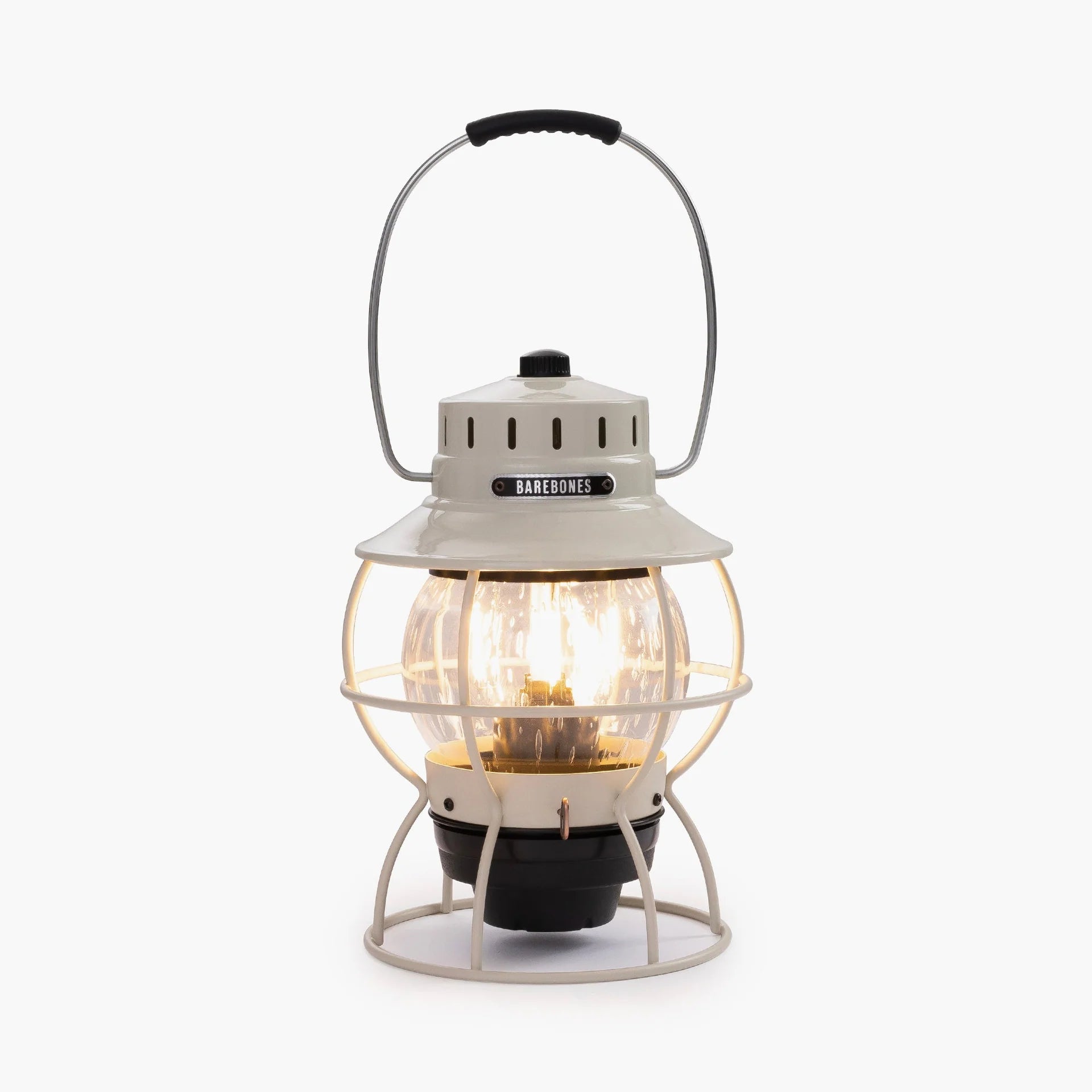 Barebones Railroad Lantern- White
