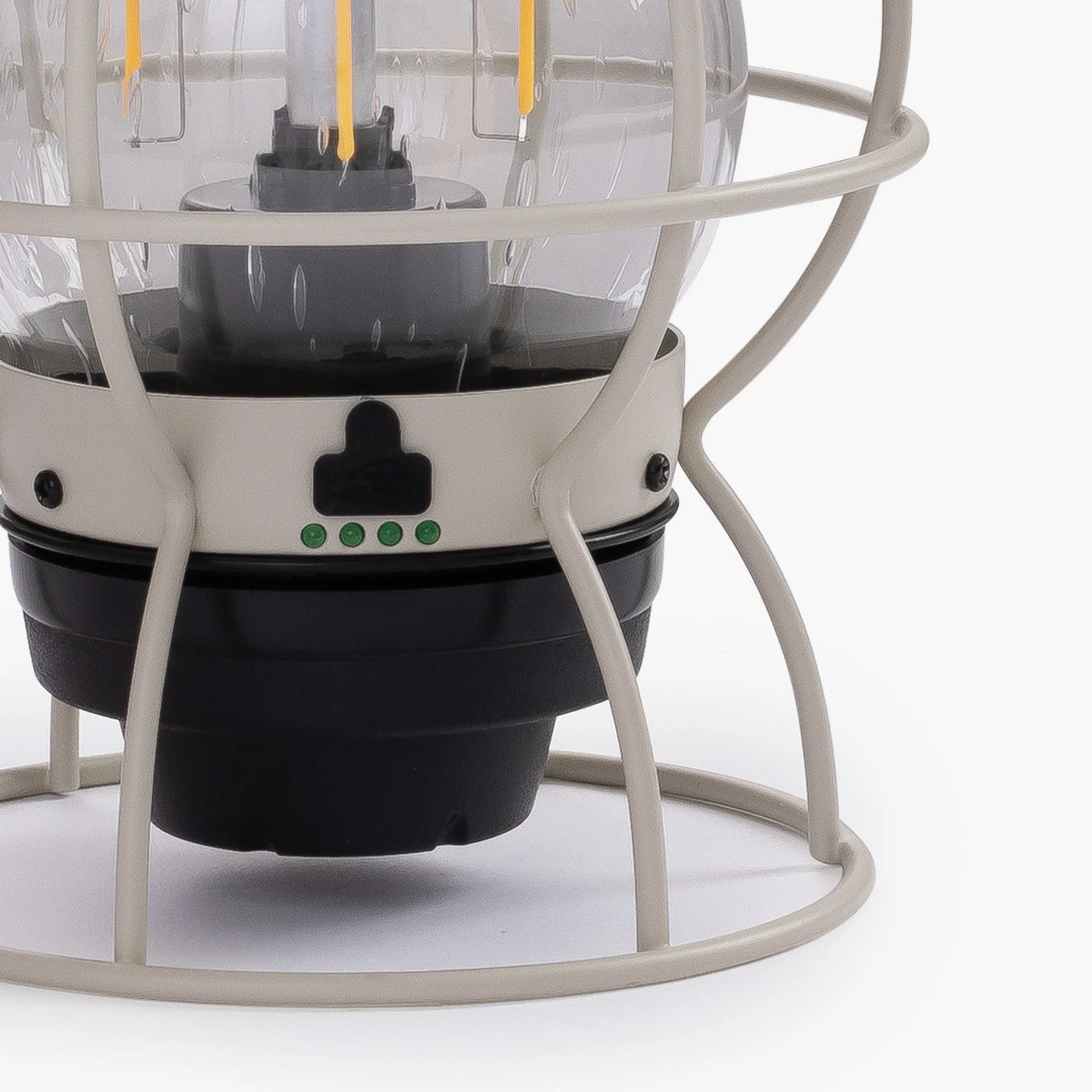 Barebones Railroad Lantern- White