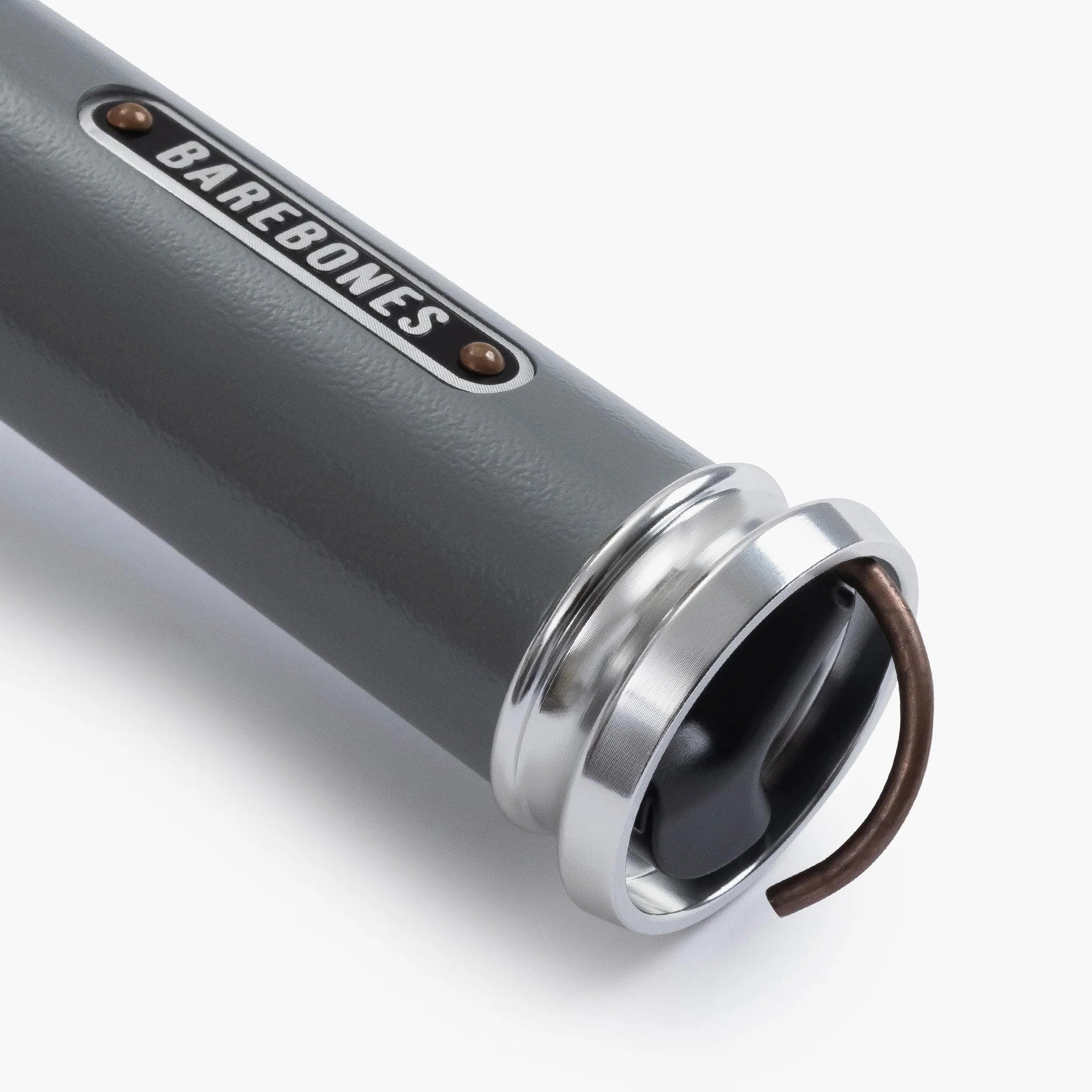 Barebones Vintage Flashlight- Gray