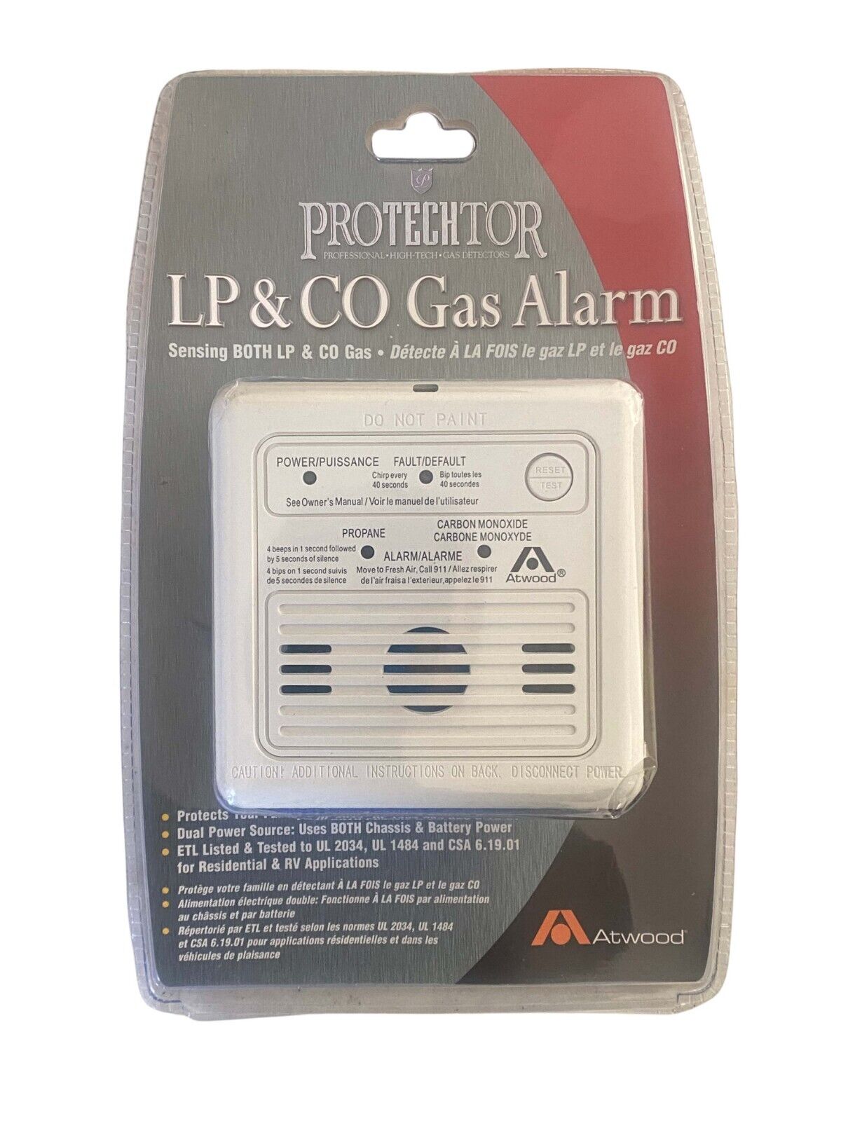 LP and CO Gas Detector