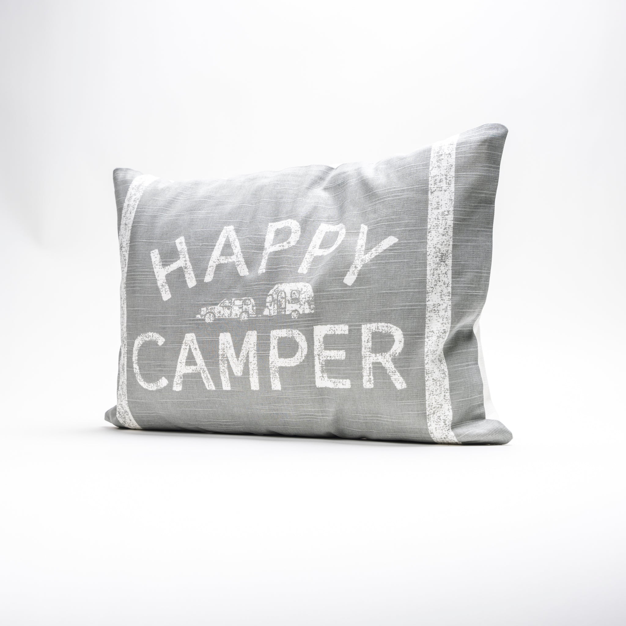 POTTERY BARN HAPPY CAMPER PILLOW